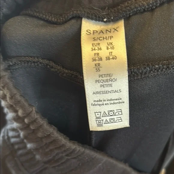 SPANX Black Wide Leg Pants - Picture 8 of 8